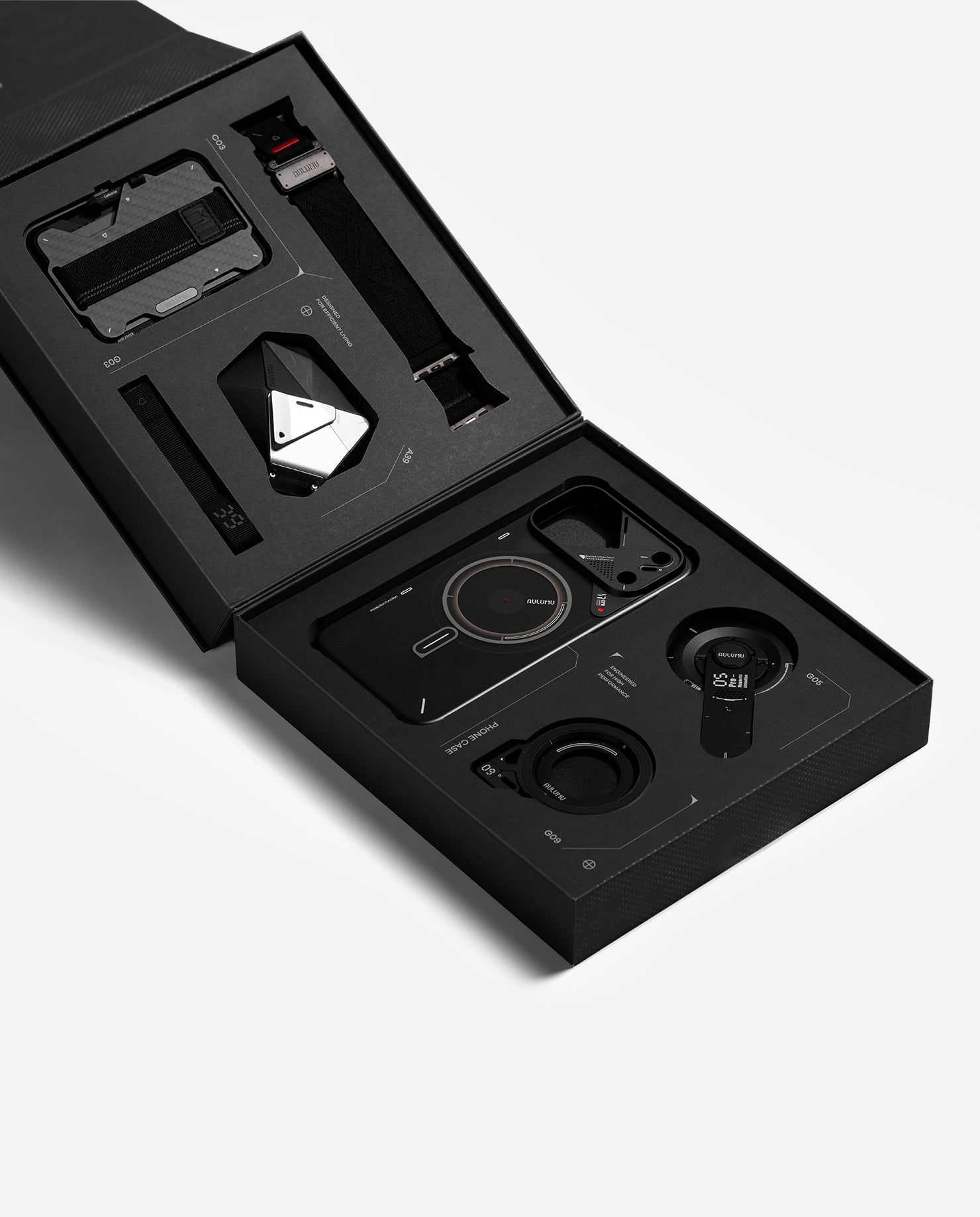aulumu Urban Tech ギフトボックス|アーバンテックアクセサリー 6点セット