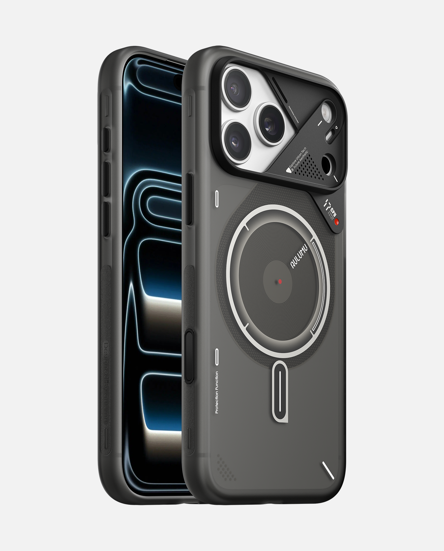 A17 iPhone 17シリーズ対応 スマホケース|磨き砂|夜光効果|MagSafe対応
