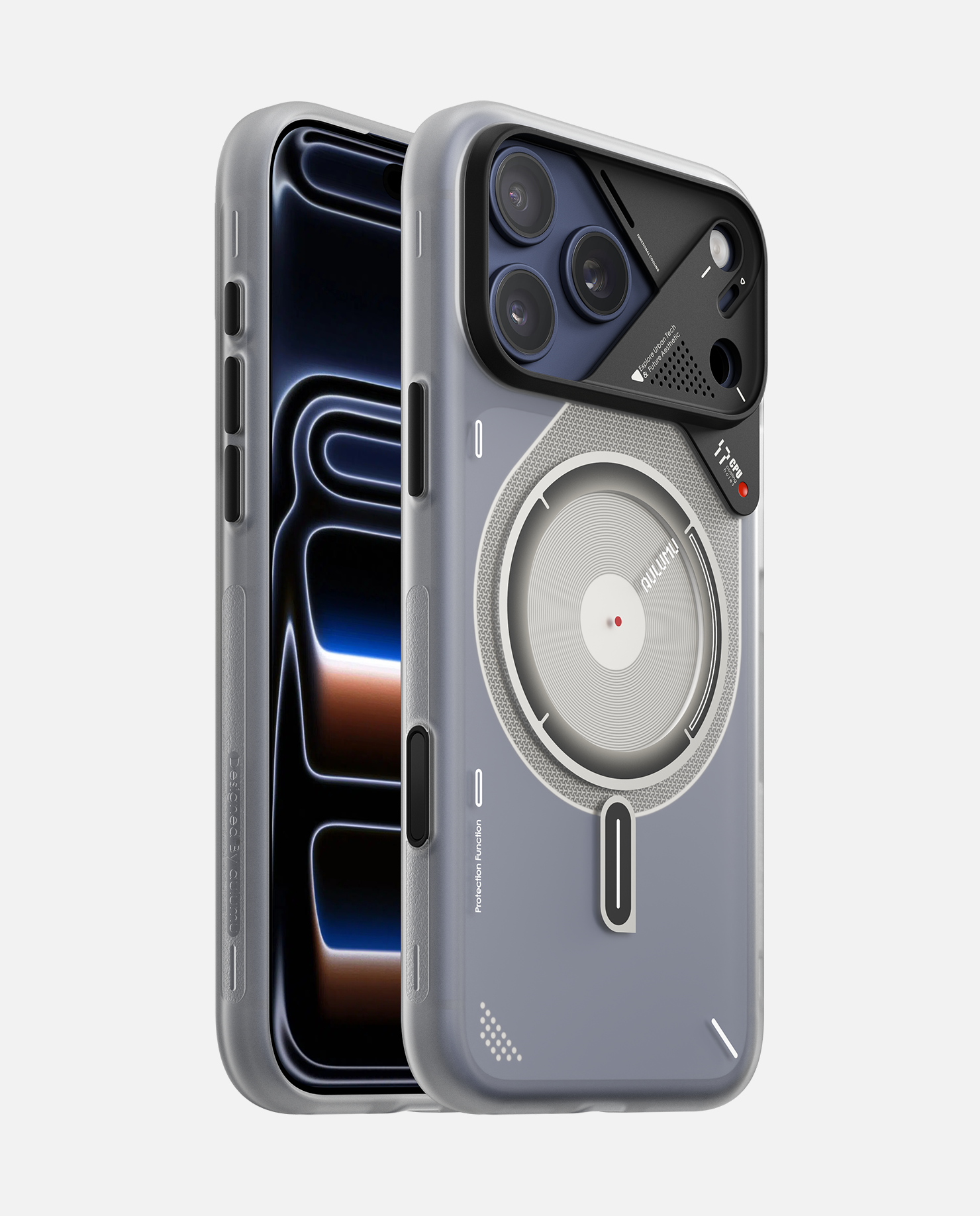 A17 iPhone 17シリーズ対応 スマホケース|磨き砂|夜光効果|MagSafe対応