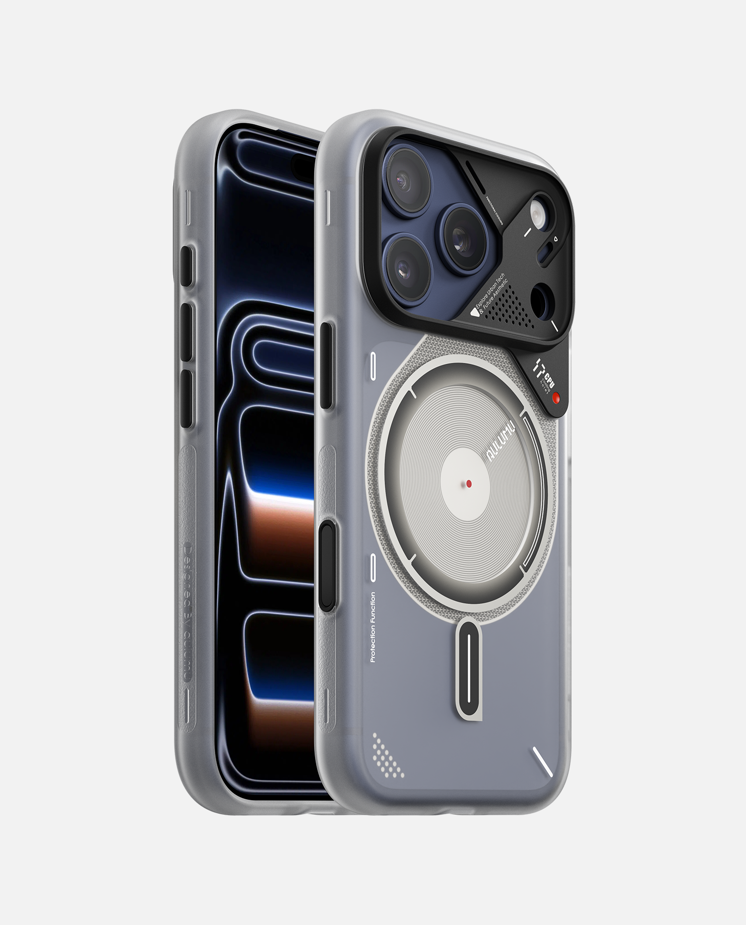 A17 iPhone 17シリーズ対応 スマホケース|磨き砂|夜光効果|MagSafe対応