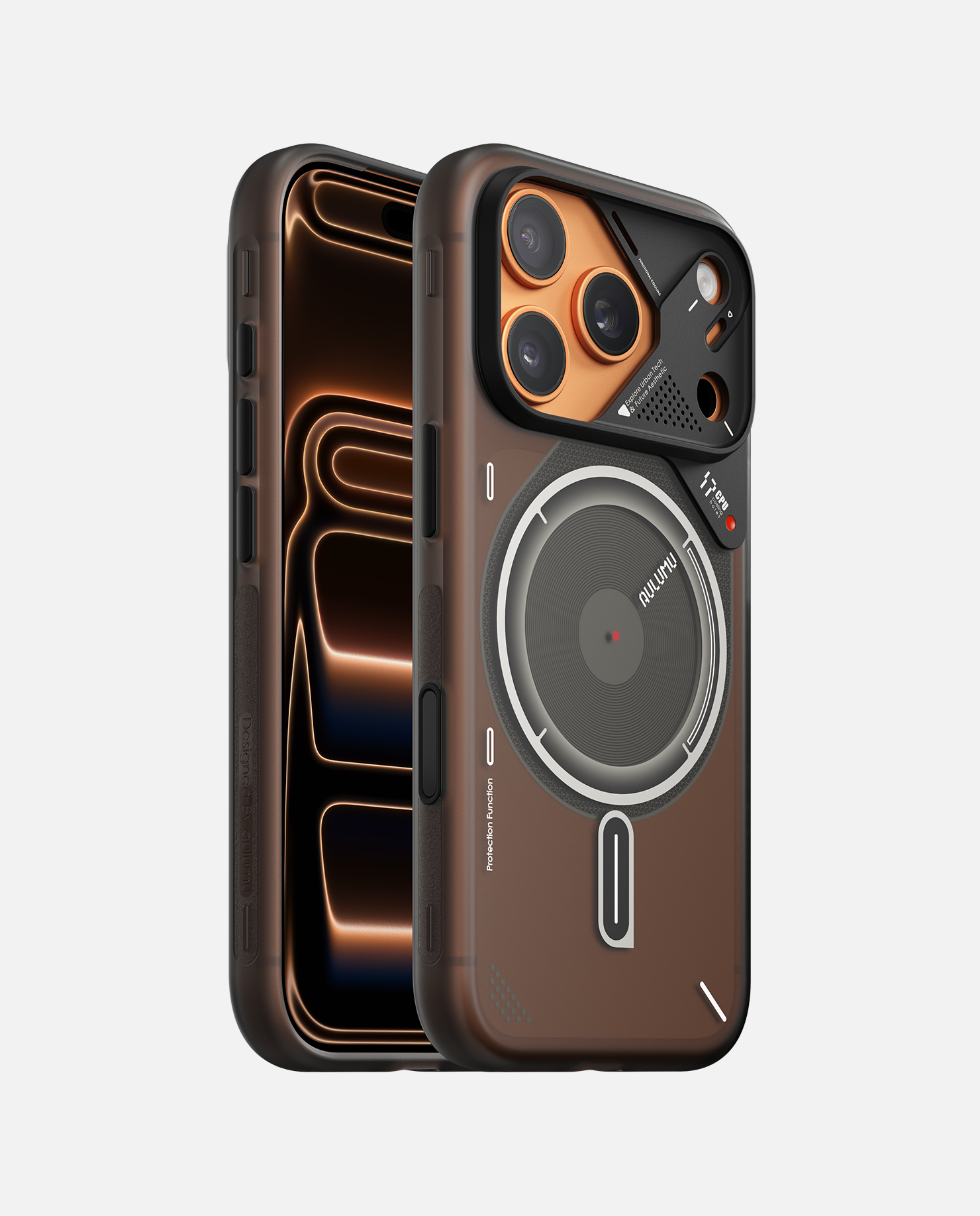 A17 iPhone 17シリーズ対応 スマホケース|磨き砂|夜光効果|MagSafe対応