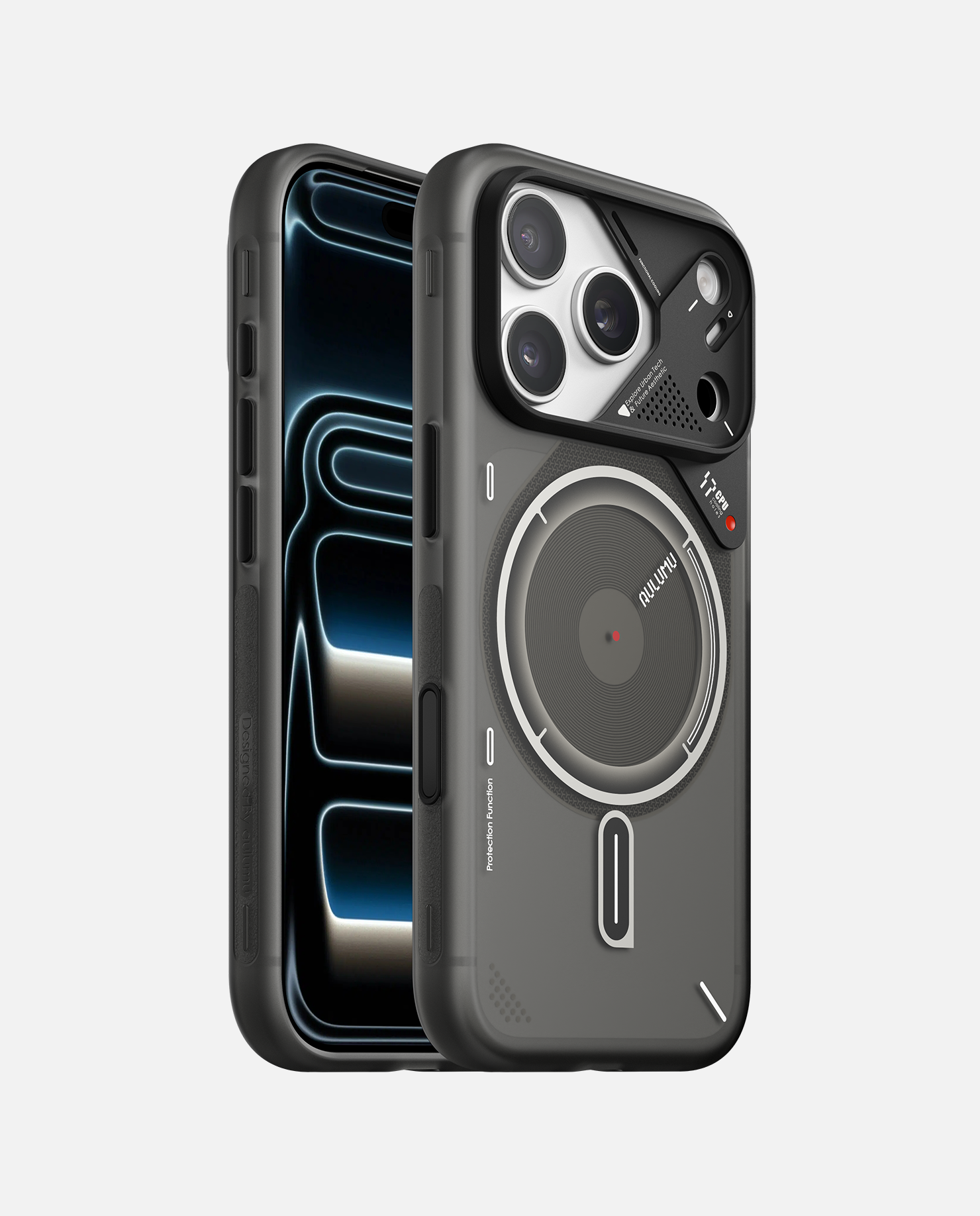 A17 iPhone 17シリーズ対応 スマホケース|磨き砂|夜光効果|MagSafe対応