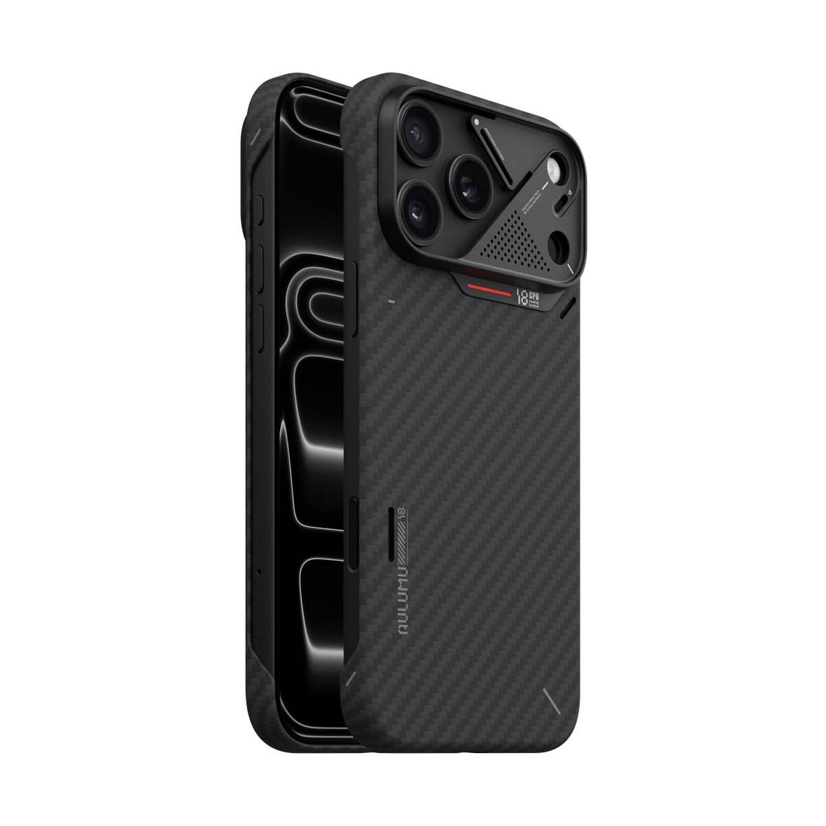 A18 超薄型アラミド繊維ケース|iPhone 18/17 Series