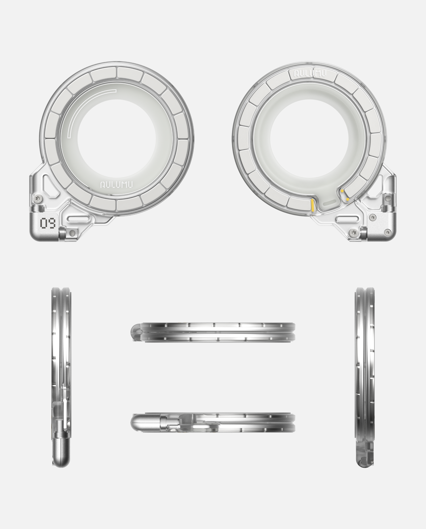 G09 Ghost 360度回転式スマホリング ・スタンド