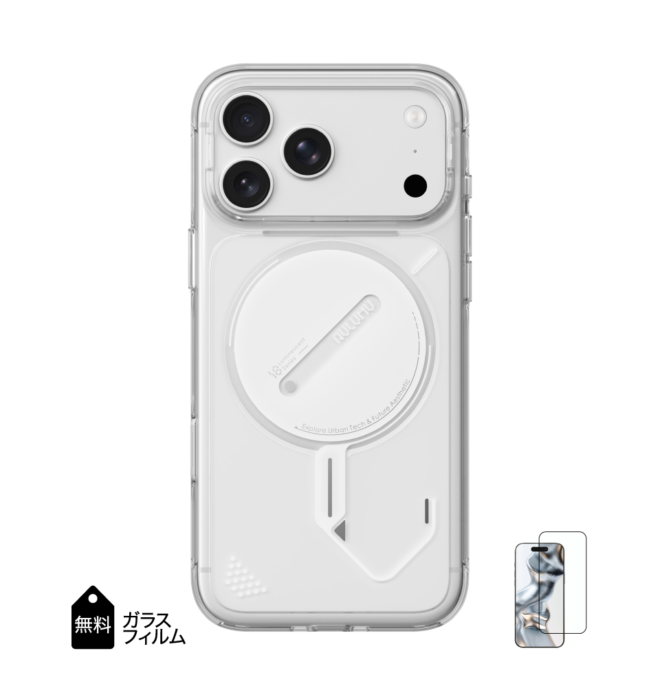 A18 蓄光ゴースト スマホケース|iPhone 18/17 Series