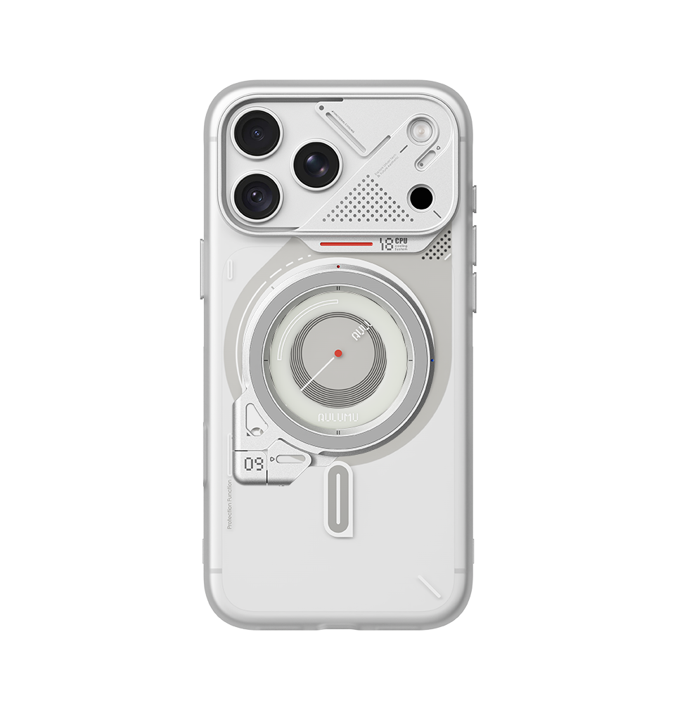 A18 iPhone 18/17 Proシリーズ対応 フロステッドケース & G09 360度回転式 スマホリング スタンド