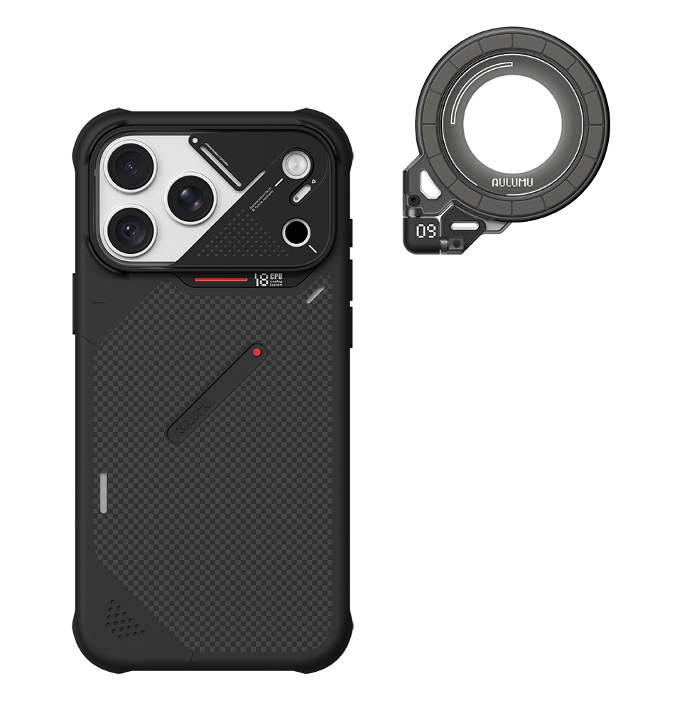 A18 iPhone 18/17 Proシリーズ対応 耐衝撃アラミド繊維スマホケース & G09 360度回転式 スマホリング スタンド