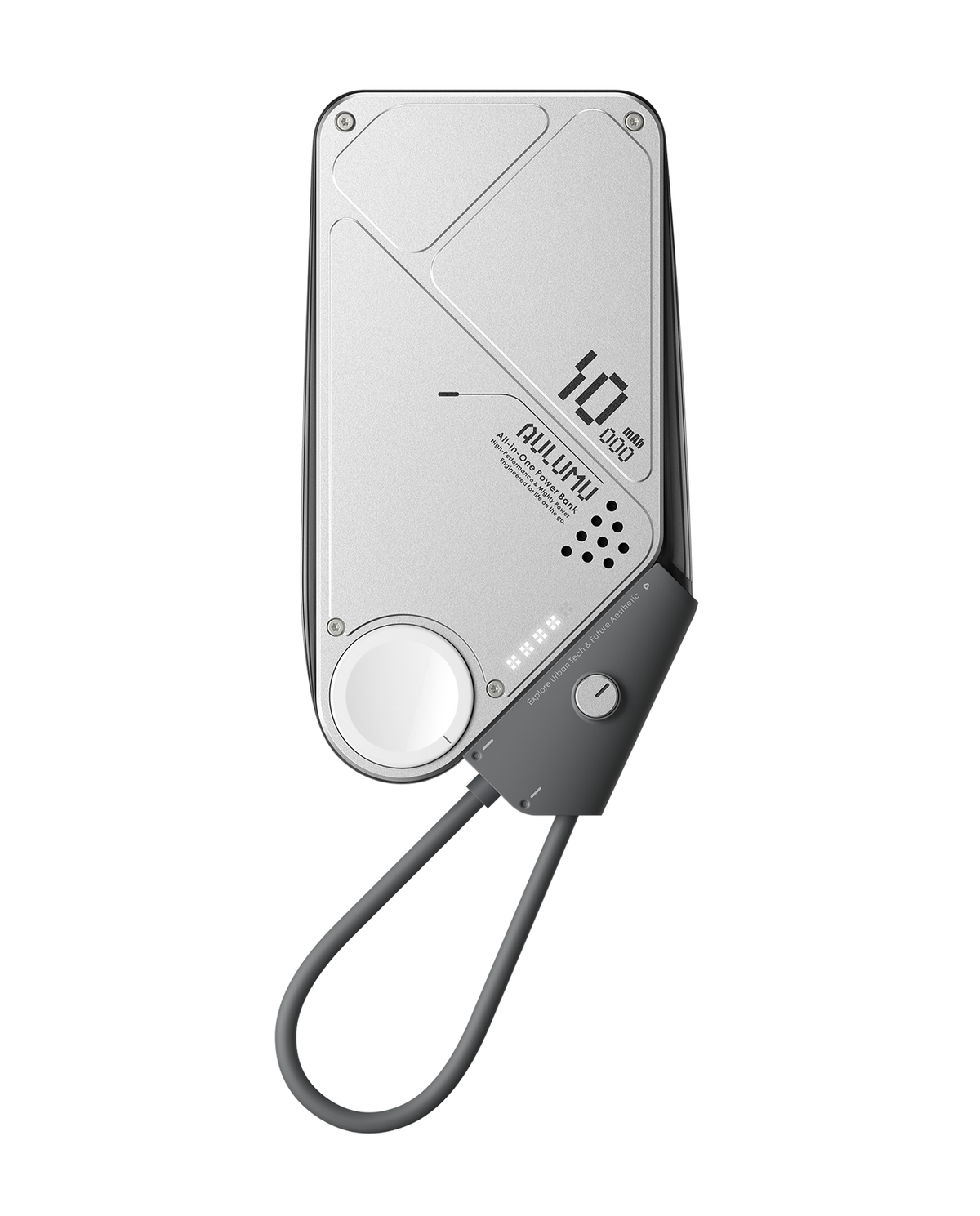M10 10000mAh 3in1 両面マグネット式モバイルバッテリー
