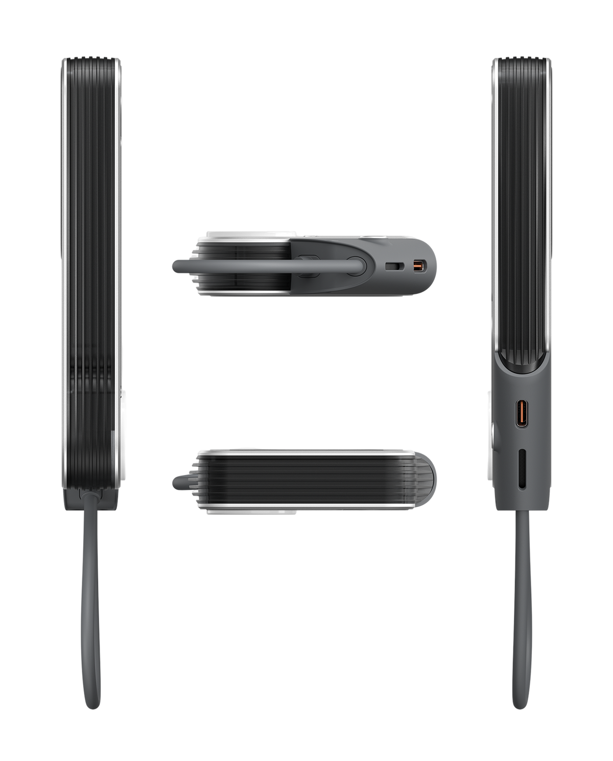 M10 10000mAh 3in1 両面マグネット式モバイルバッテリー