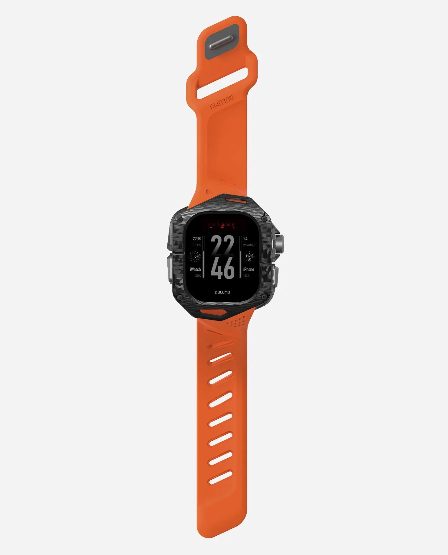 A01 Apple Watch Ultra 用 保護ケース／バンド |カーボンケース | FKM バンド