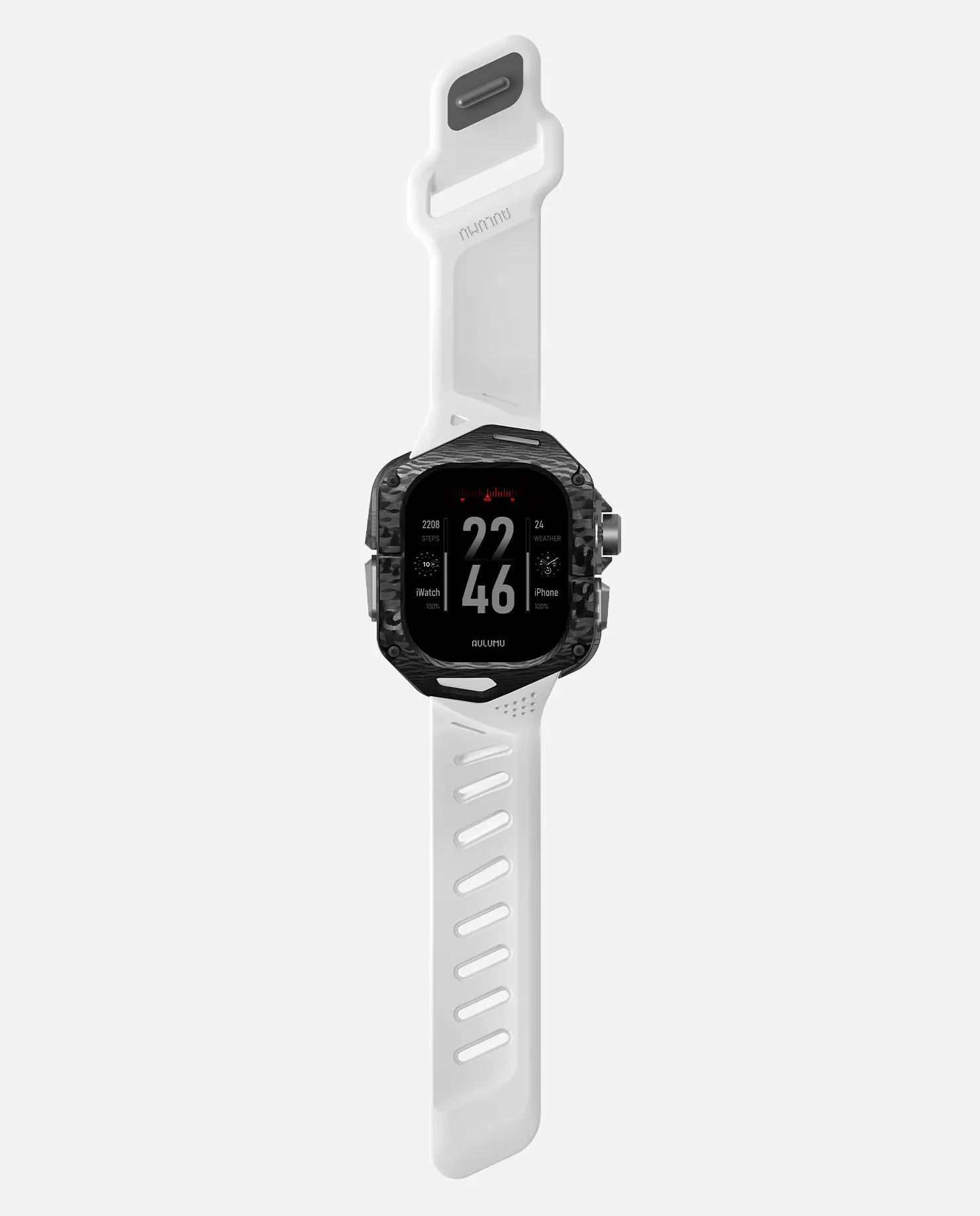 A01 Apple Watch Ultra 用 保護ケース／バンド |カーボンケース | FKM バンド