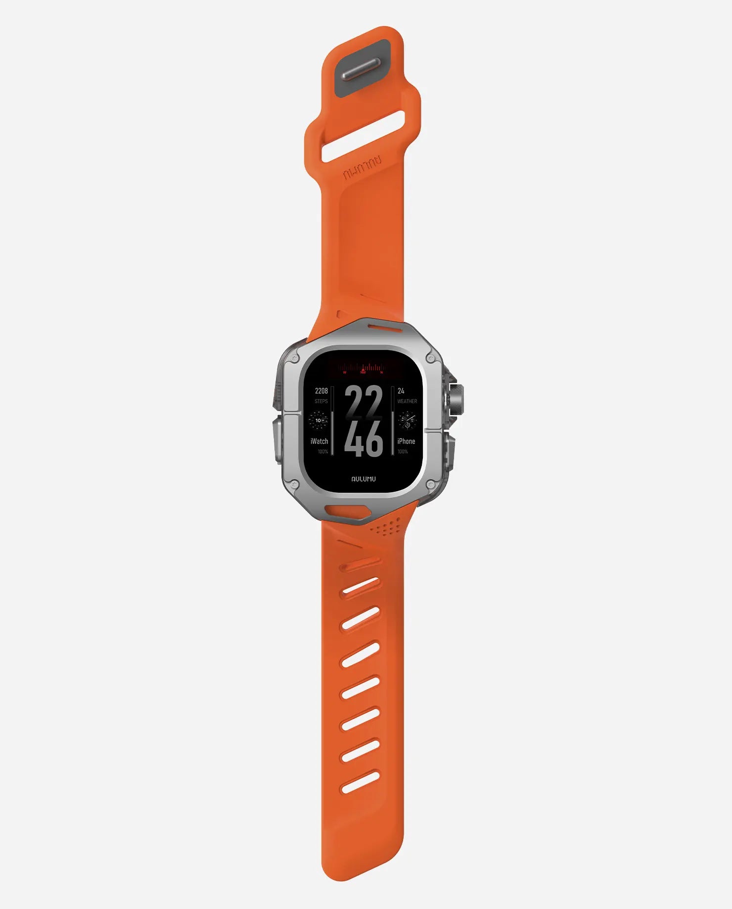 A01 Apple Watch Ultra 用 保護ケース／バンド |チタンケース | FKM バンド
