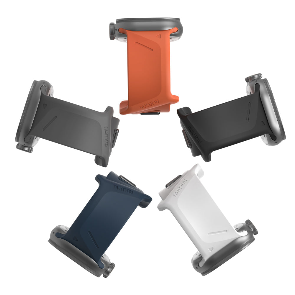 aulumu A02 Apple Watch用オフビートスポーツバンド 5色の新デザインカラーを装着したApple Watchイメージ