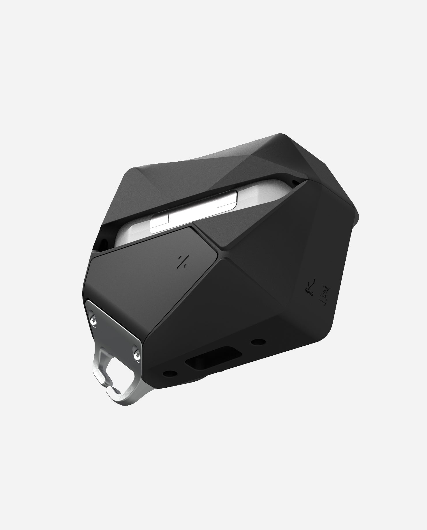 A09 Airpods Pro 1/2 対応 保護ケース|ロック＆ストラップ