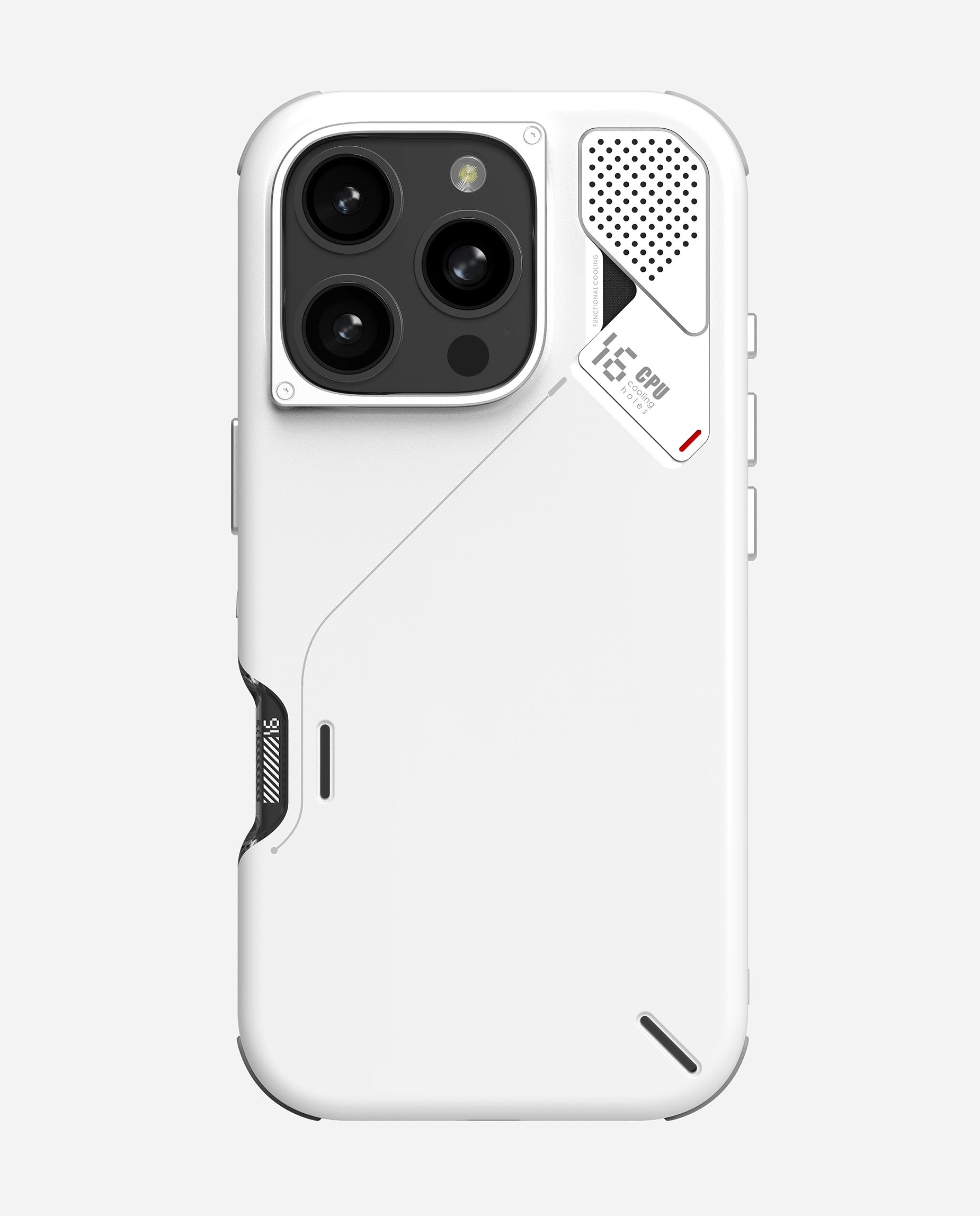iPhone 16 Proシリーズ用A16スリムショックプルーフケース | 実際の冷却機能 | MagSafe
