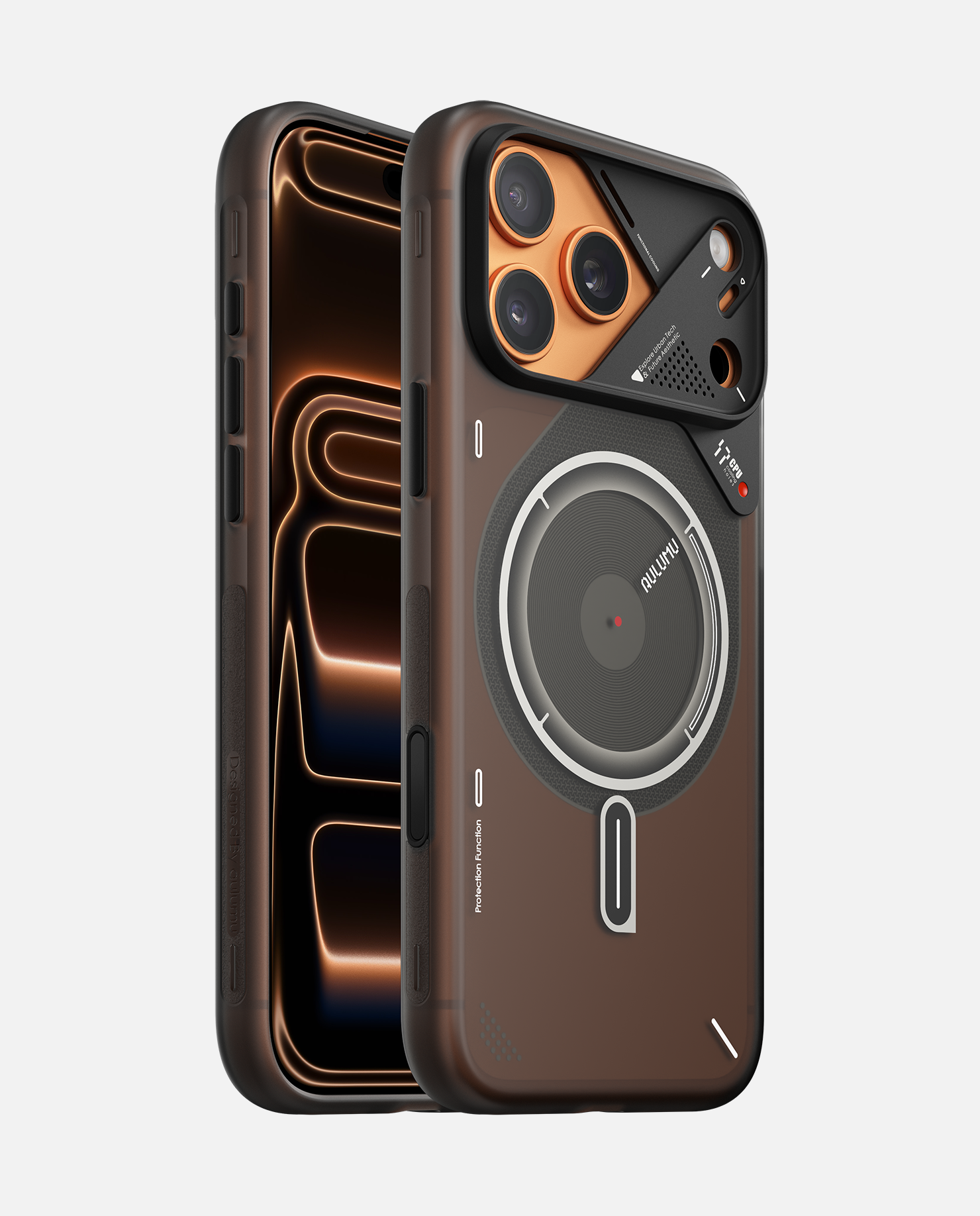 A17 iPhone 17シリーズ対応 スマホケース|磨き砂|夜光効果|MagSafe対応