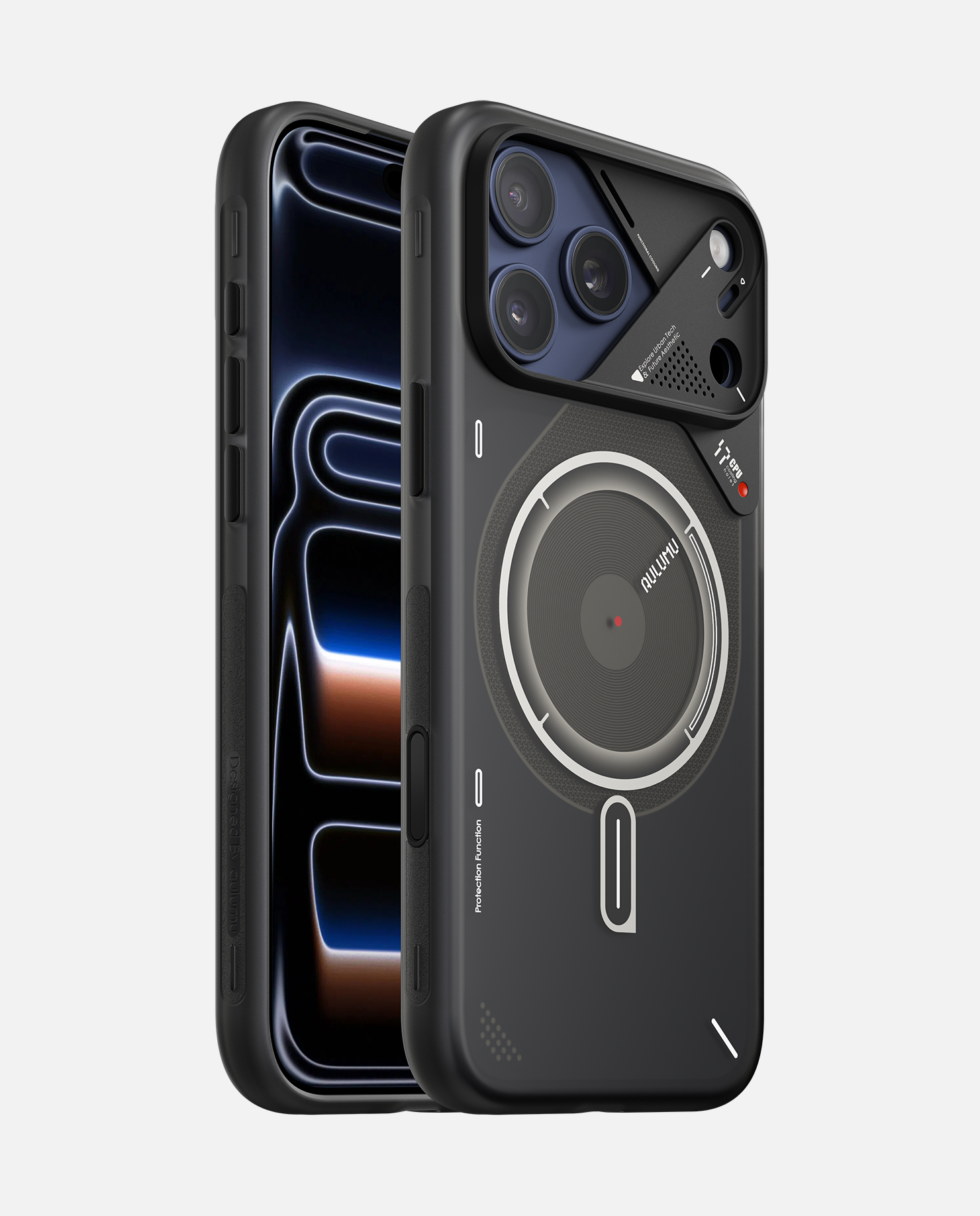 A17 iPhone 17シリーズ対応 スマホケース|磨き砂|夜光効果|MagSafe対応
