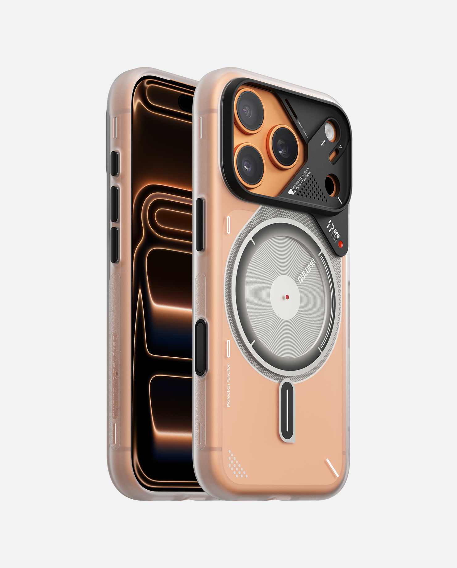 A17 iPhone 17シリーズ対応 スマホケース|磨き砂|夜光効果|MagSafe対応