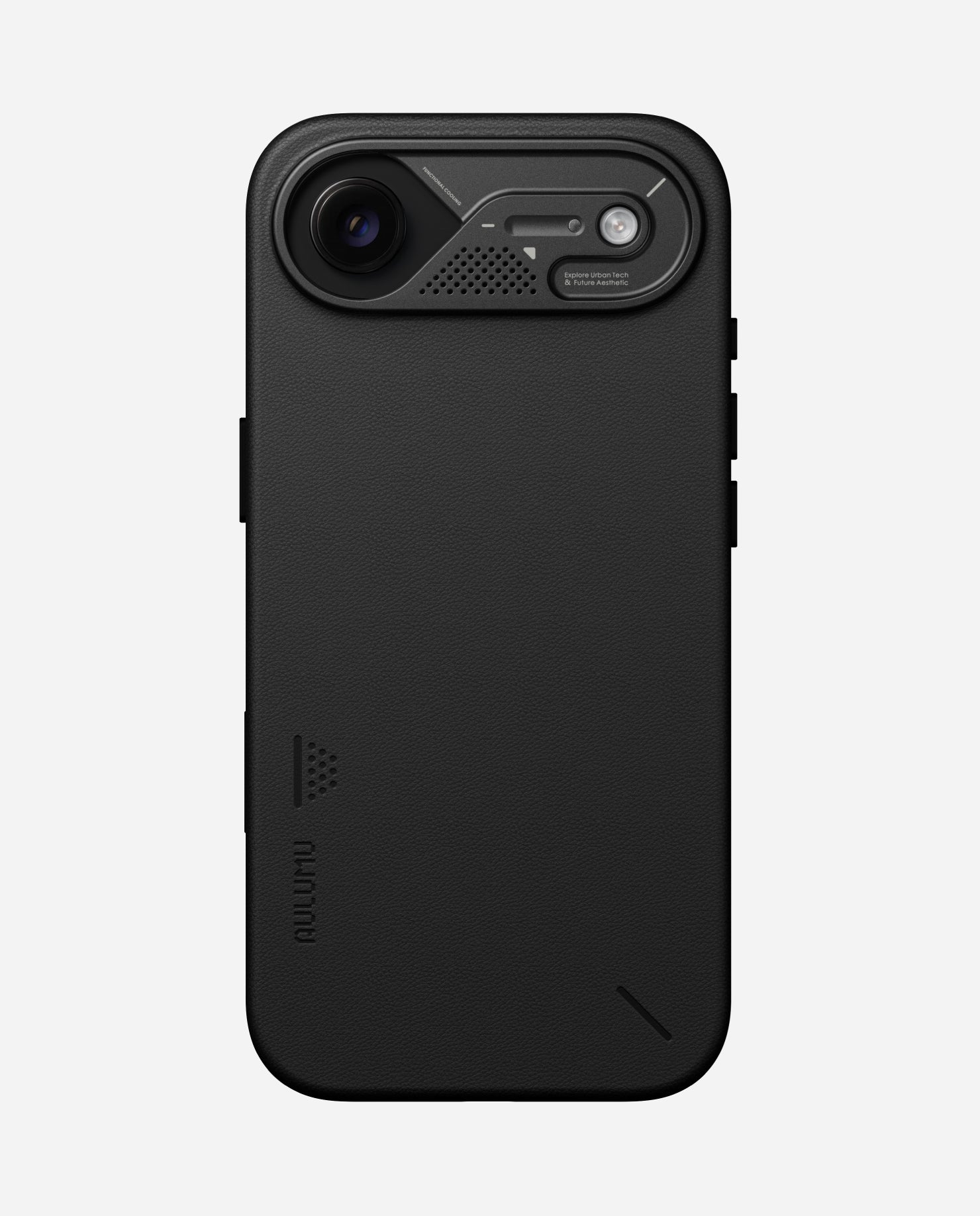 A17 iPhone 17/ Air用 ヴィーガンレザーケース| MagSafe対応