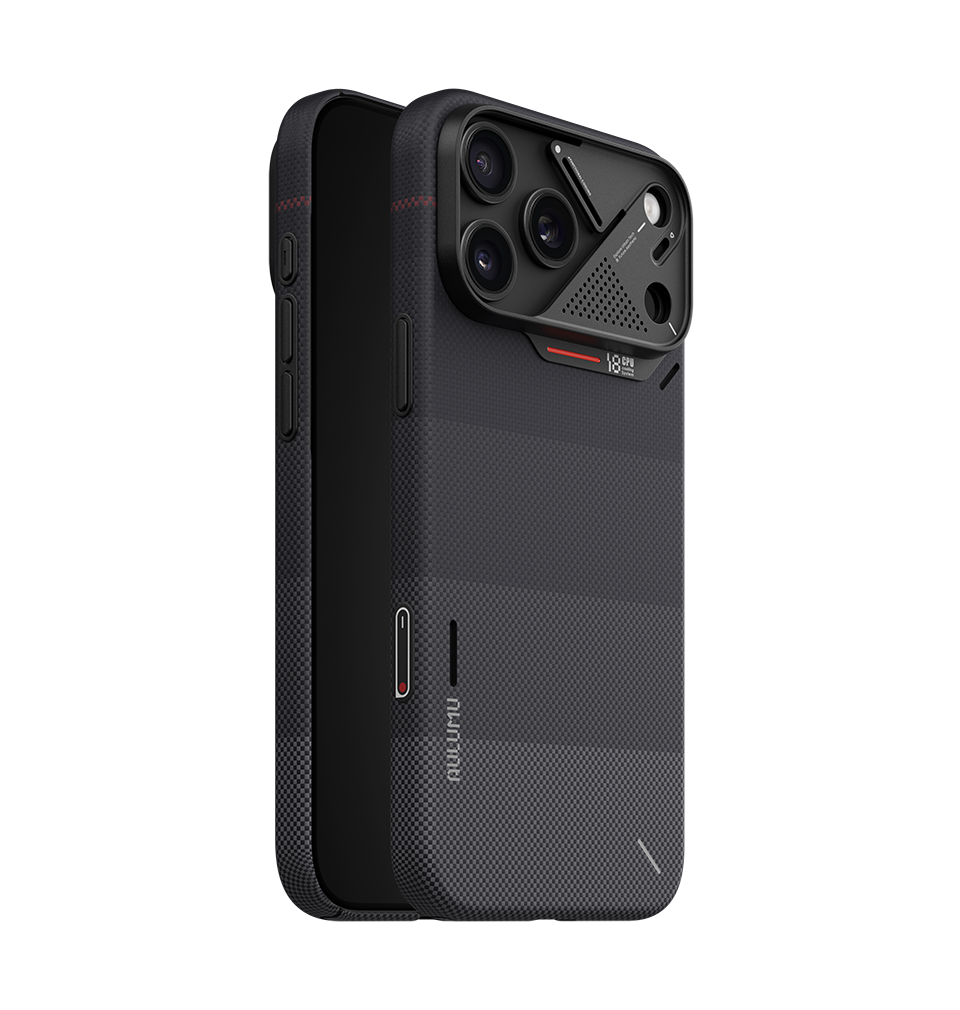 A18 グラデーション アラミド繊維スマホケース｜iPhone 18/17 Series