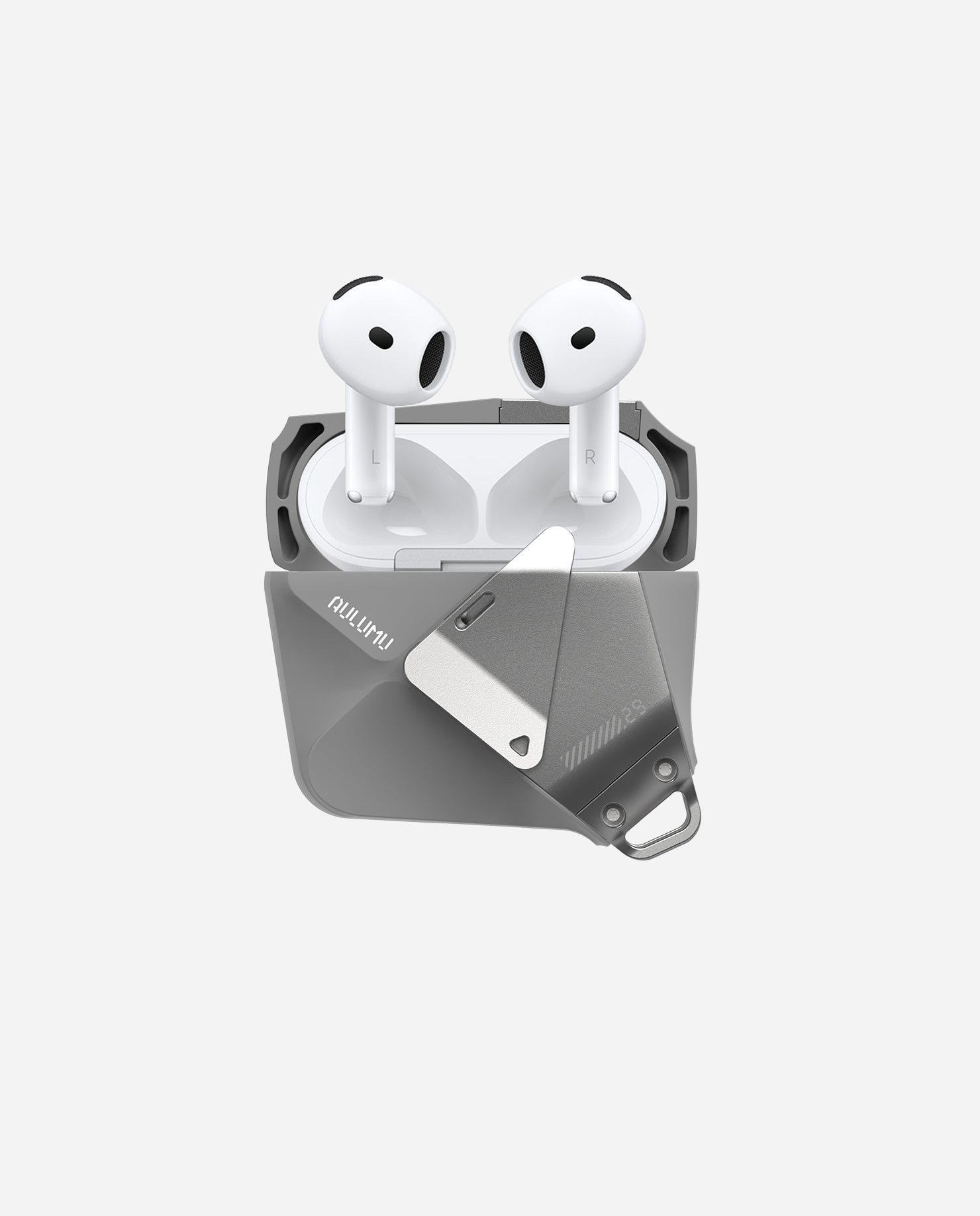 A29 Airpods 4対応 保護ケース ロック＆ストラップ付き