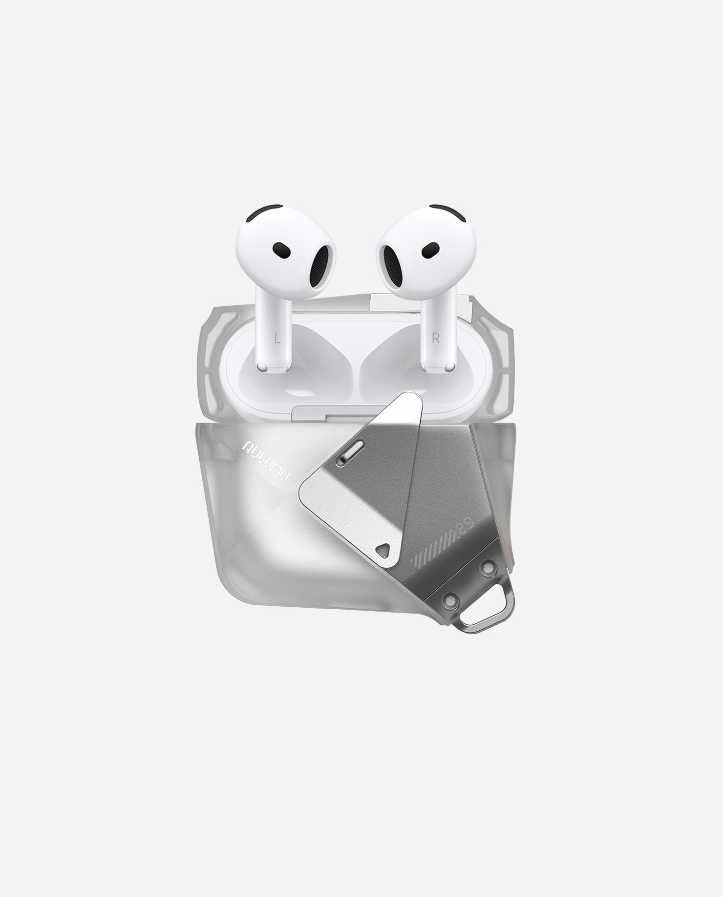 A29 Airpods 4対応 保護ケース ロック＆ストラップ付き