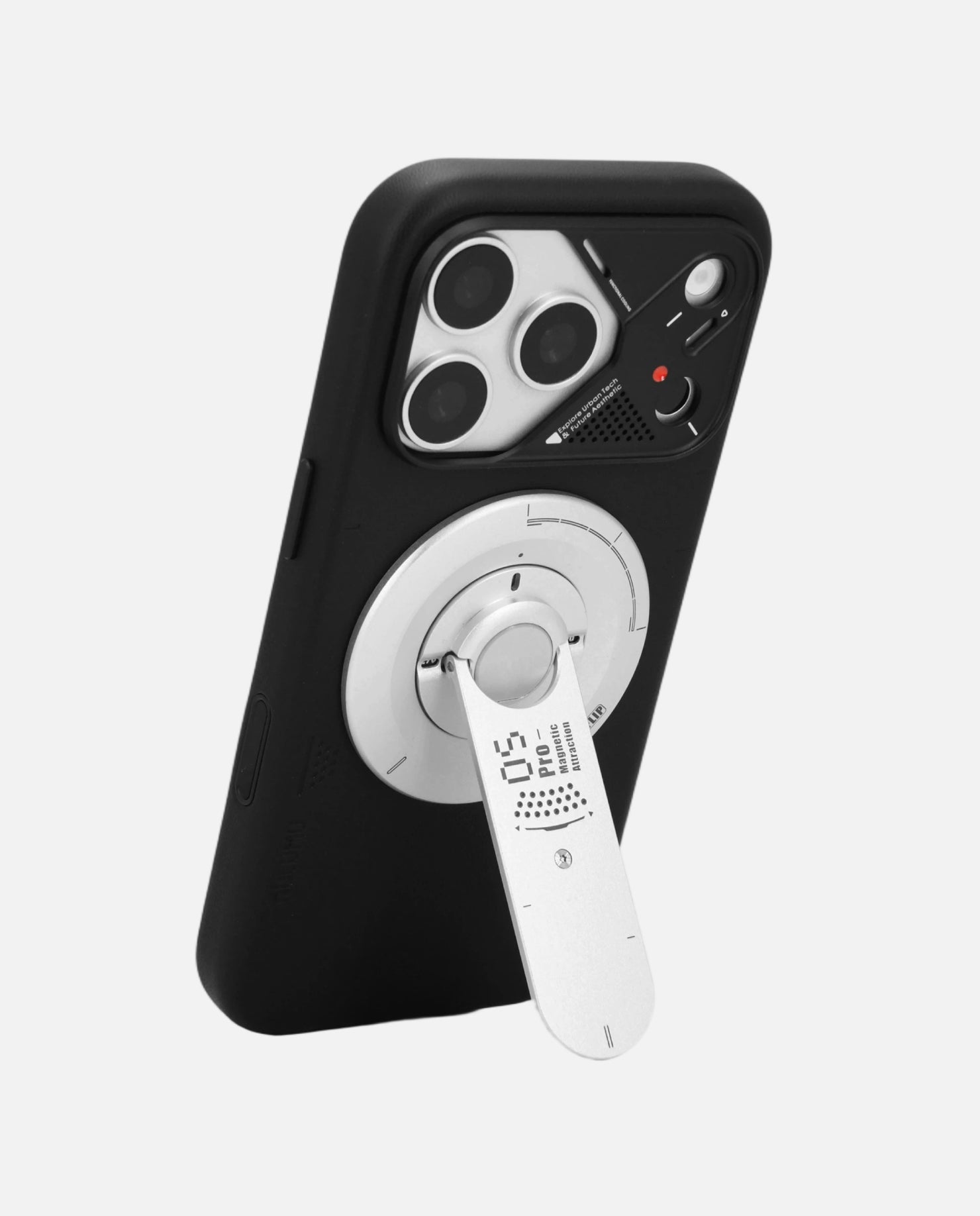 A17 iPhone 17 Proシリーズ対応 スマホケース|レザー|MagSafe対応 & G05 Pro 多機能マグネットスタンド
