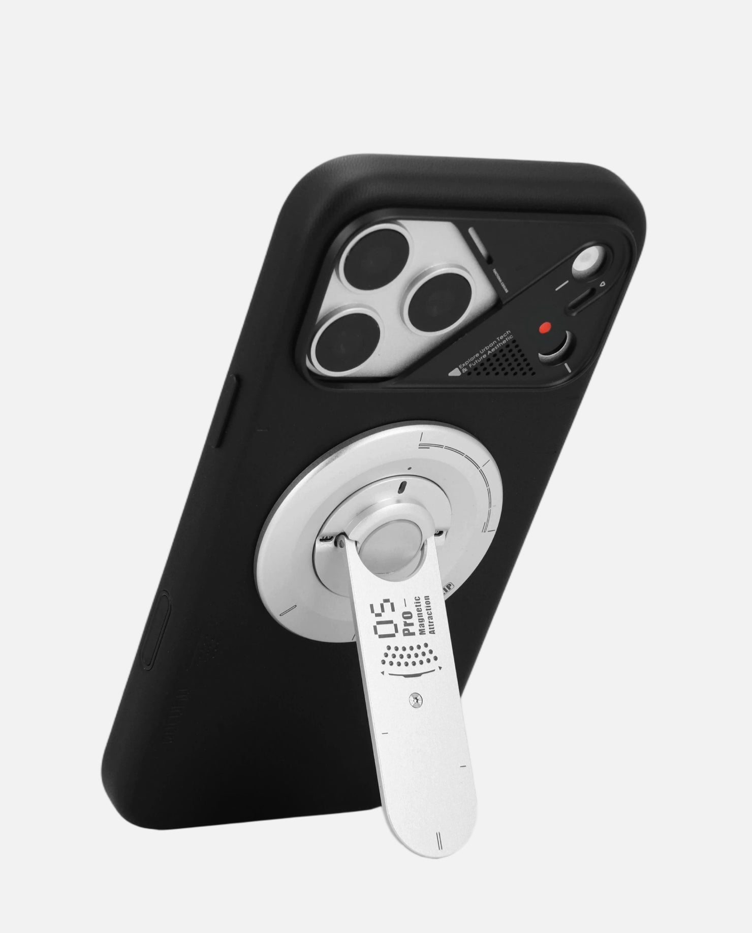 A17 iPhone 17 Proシリーズ対応 スマホケース|レザー|MagSafe対応 & G05 Pro 多機能マグネットスタンド