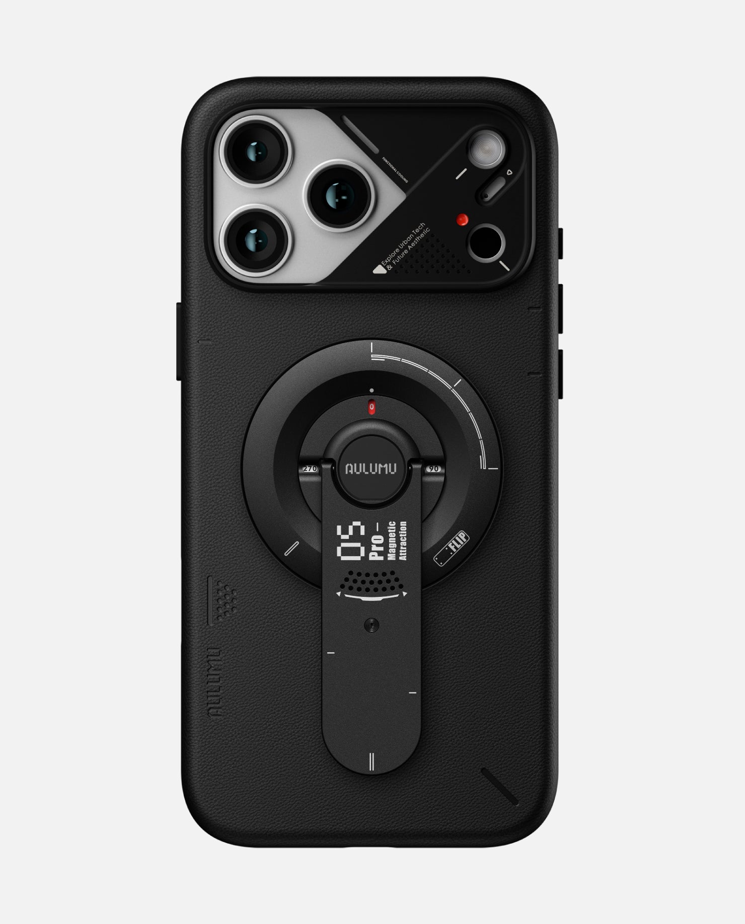 A17 iPhone 17 Proシリーズ対応 スマホケース|レザー|MagSafe対応 & G05 Pro 多機能マグネットスタンド