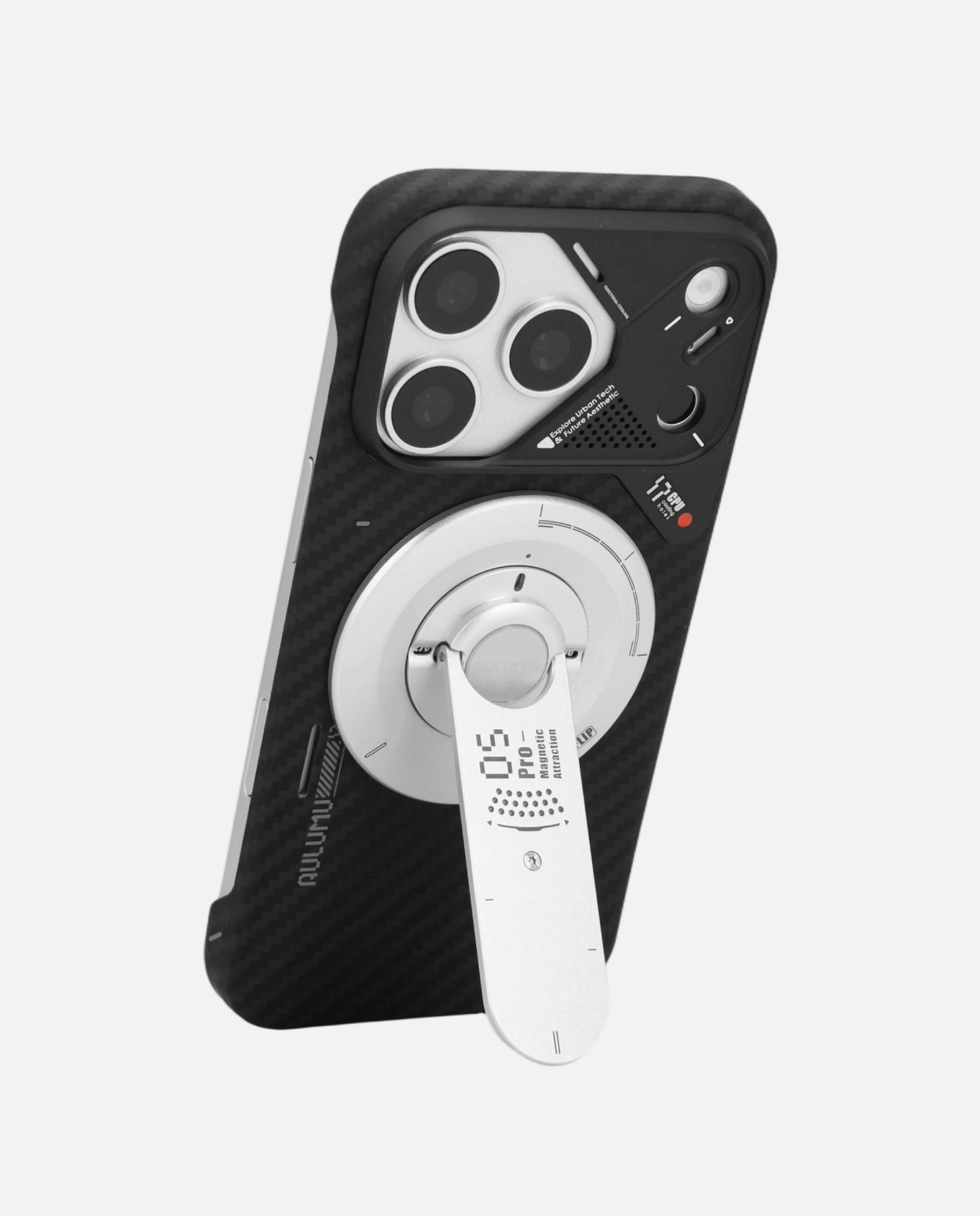 A17 iPhone 17 Proシリーズ対応 アラミド繊維スマホケース & G05 Pro 多機能マグネットスタンド