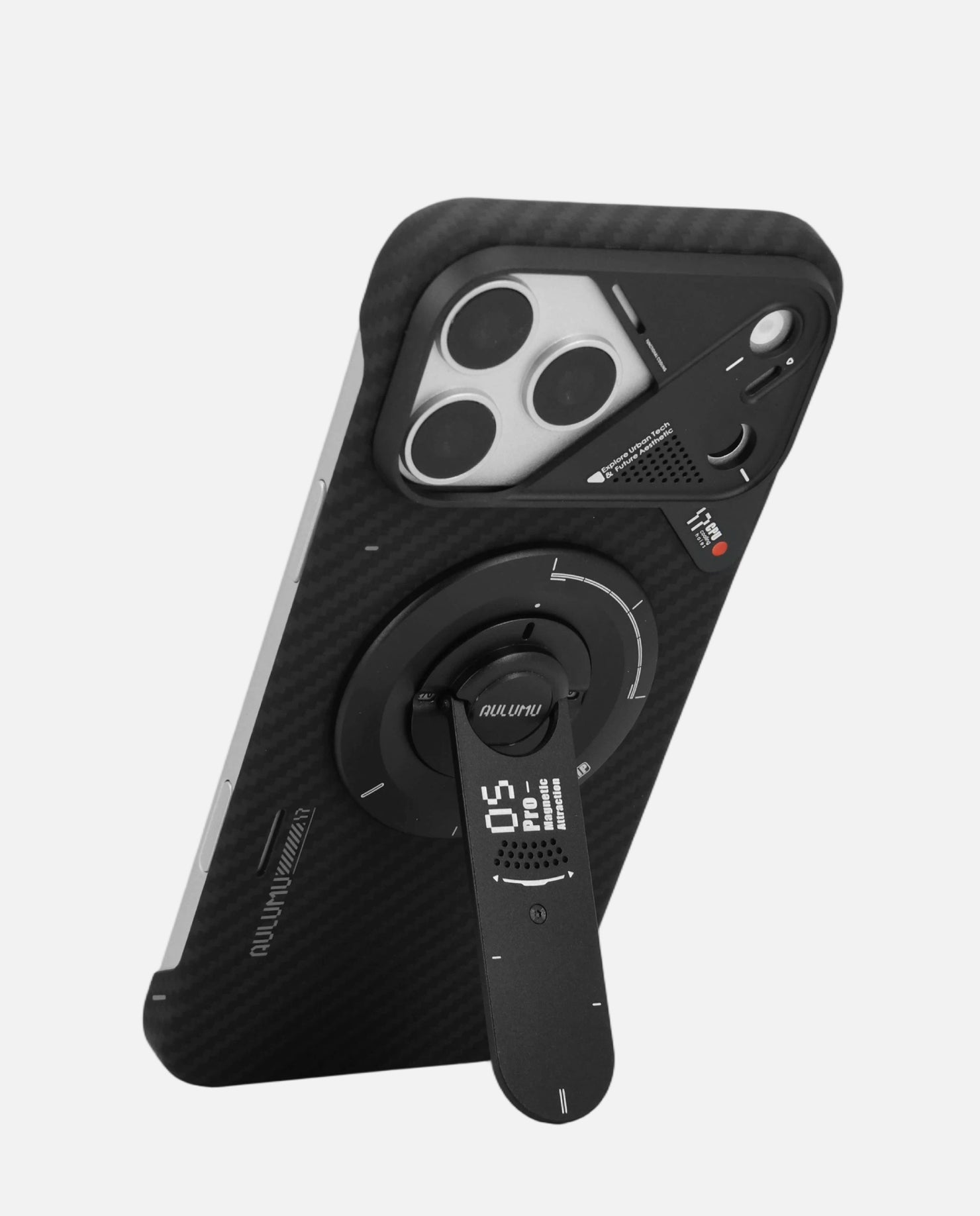 A17 iPhone 17 Proシリーズ対応 アラミド繊維スマホケース & G05 Pro 多機能マグネットスタンド