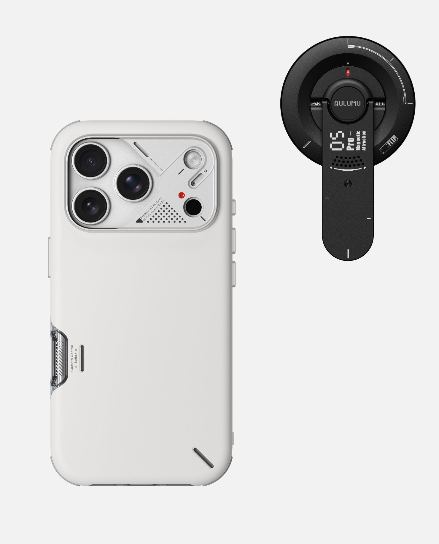 A17 iPhone 17 Pro / Pro Max用 耐衝撃ケース & G05 Pro 多機能マグネットスタンド