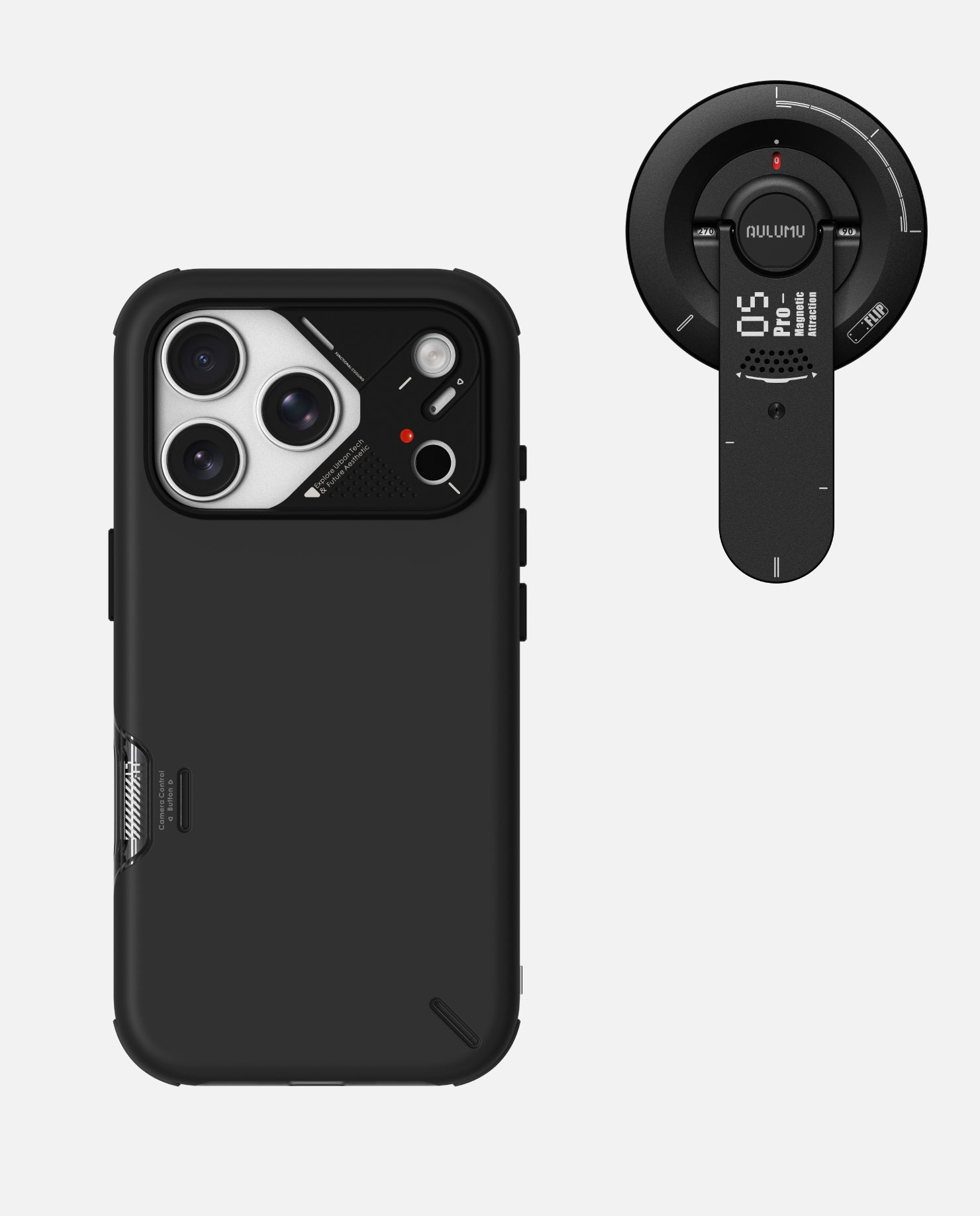 A17 iPhone 17 Pro / Pro Max用 耐衝撃ケース & G05 Pro 多機能マグネットスタンド