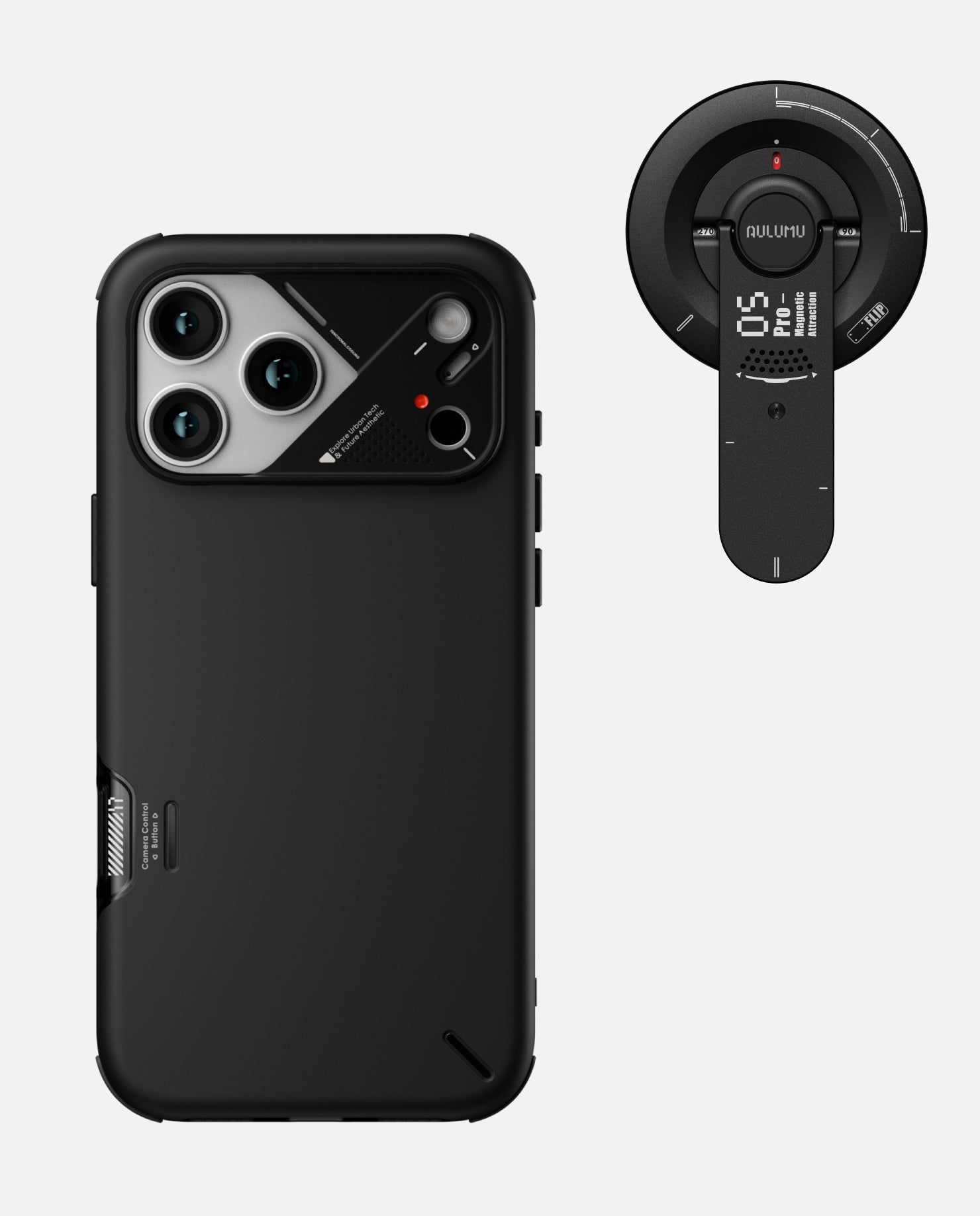A17 iPhone 17 Pro / Pro Max用 耐衝撃ケース & G05 Pro 多機能マグネットスタンド
