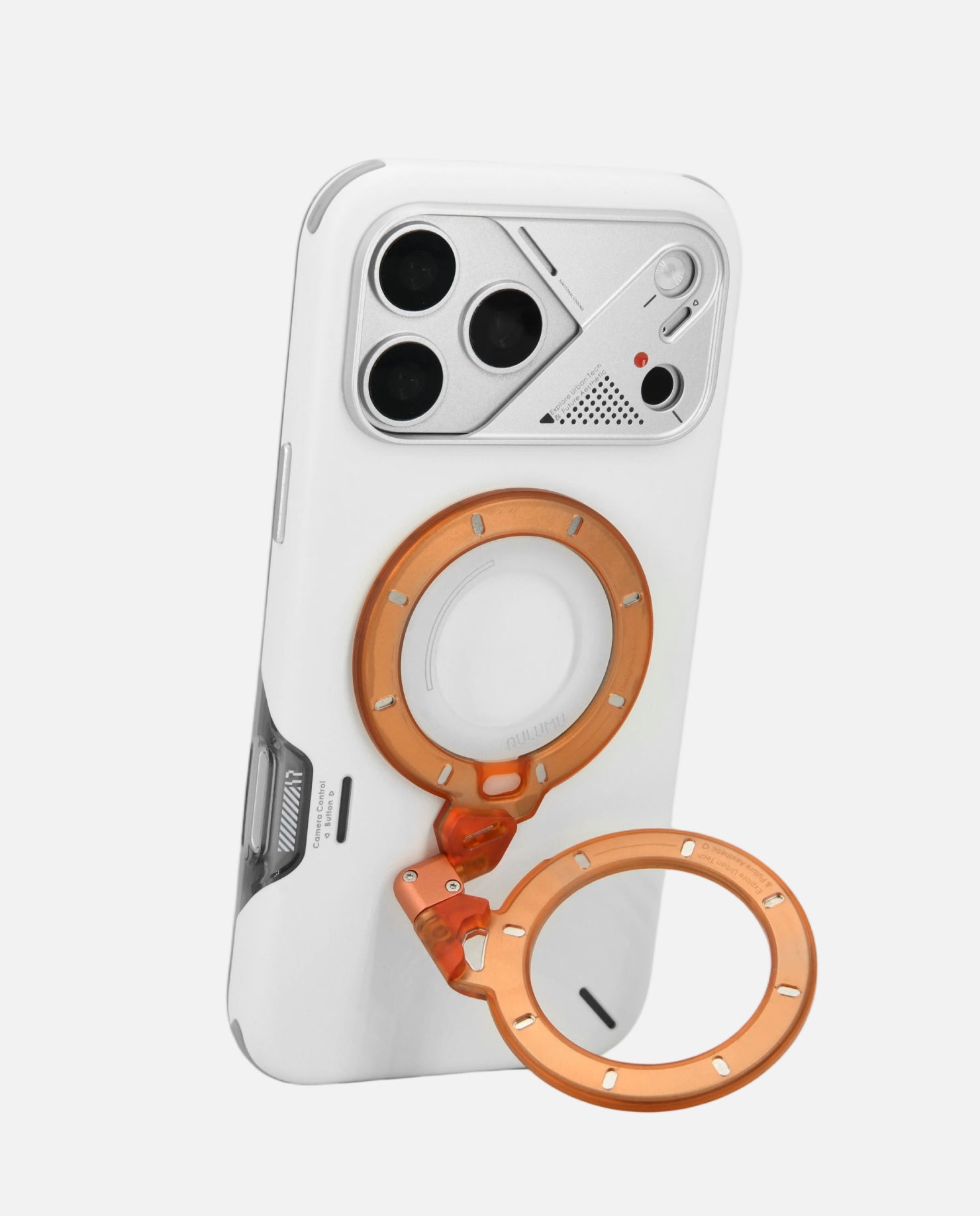 A17 iPhone 17シリーズ対応 スマホケース|軽くて薄型|防振|散熱 & G09 Ghost 360度回転式 スマホリング スタンド
