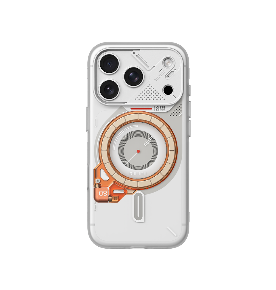 A18 iPhone 18/17 Proシリーズ対応 フロステッドケース & G09 Ghost 360度回転式 スマホリング スタンド