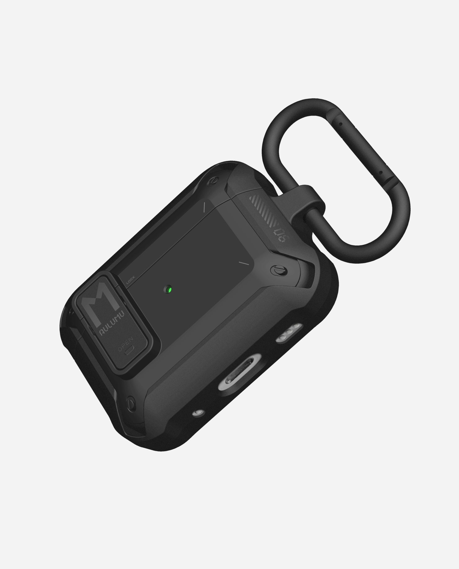 A19 Airpods Pro 用 保護ケース ロック＆キーホルダー付き